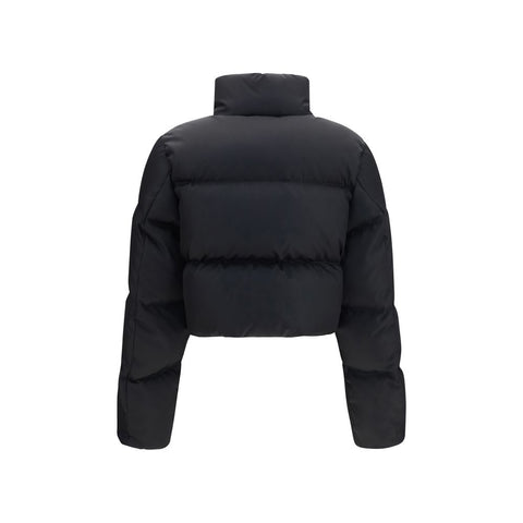 Black Goose Down Full-Length Jacket