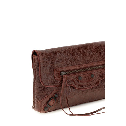Bordeaux Lamb Ovis Aries Clutch Bag
