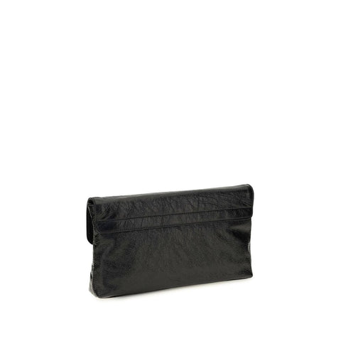 Black Lamb Ovis Aries Clutch Bag