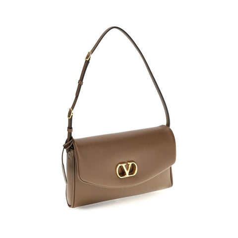 Brown Calf Leather Bos Taurus Shoulder Bag