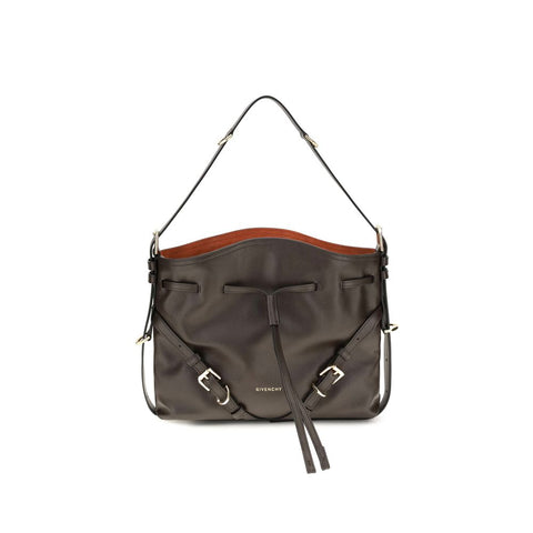 Brown Calf Leather Bos Taurus Backet Bag