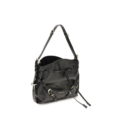 Black Calf Leather Bos Taurus Backet Bag