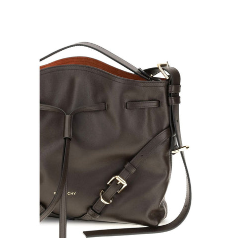 Brown Calf Leather Bos Taurus Backet Bag