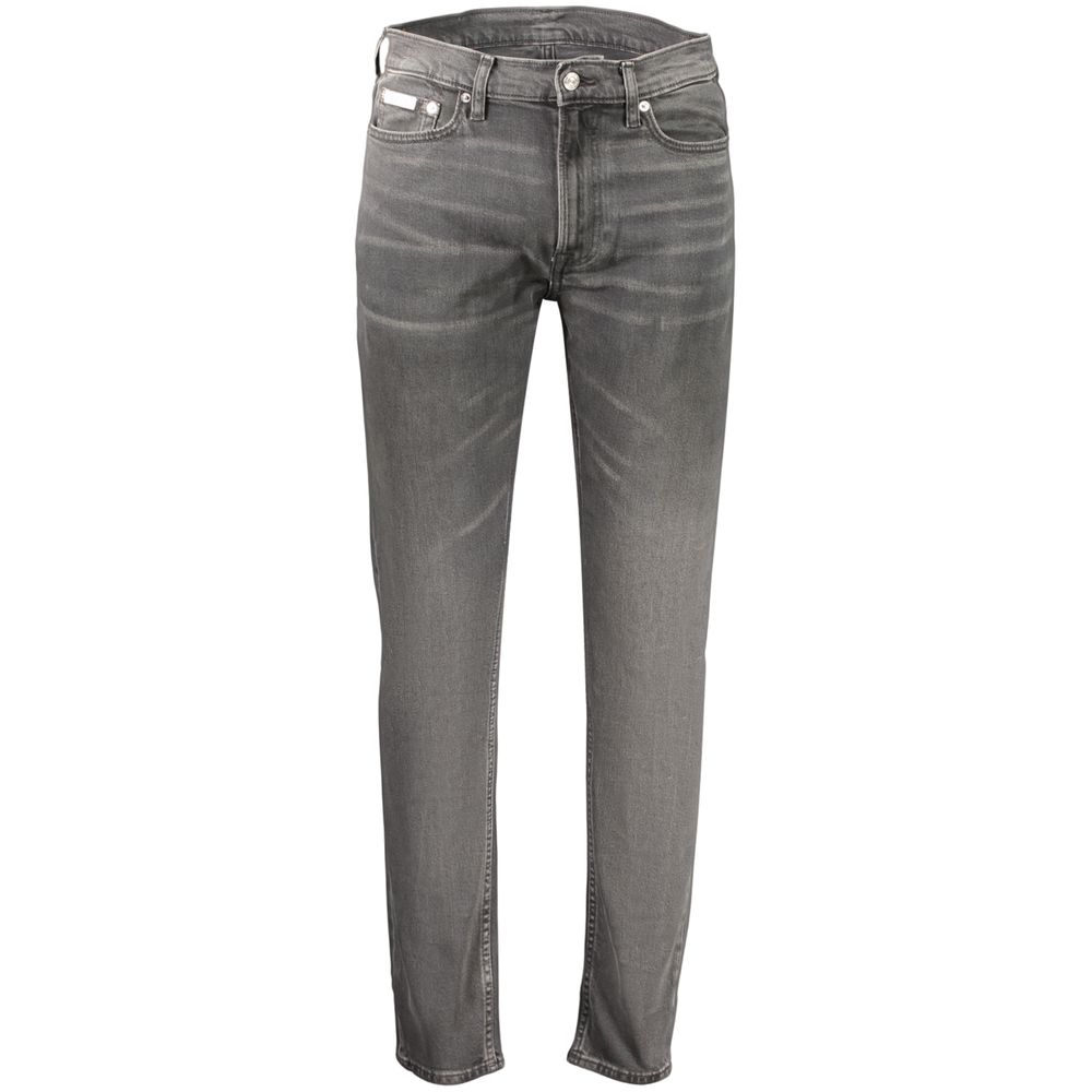 Black Cotton Men's Jeans