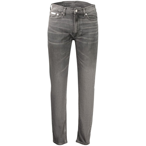 Black Cotton Men's Jeans