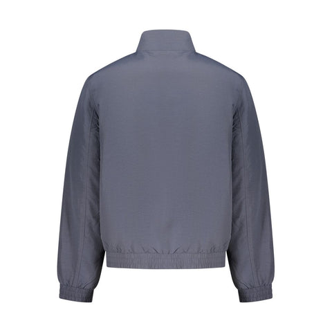 Blue Polyamide Men's Jacket
