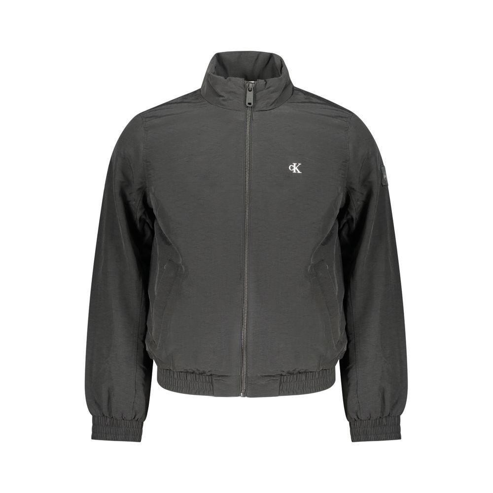 Black Poliammide Men's Jacket