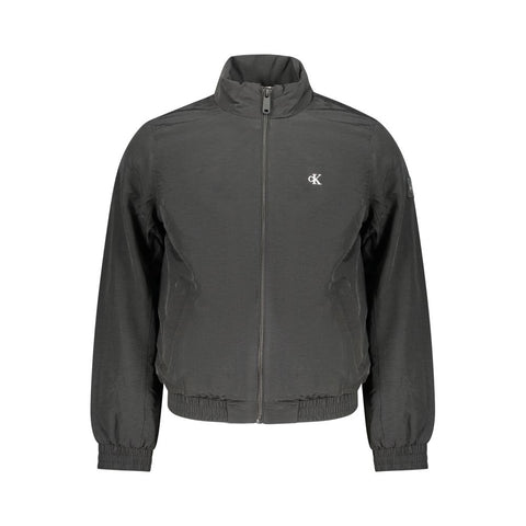 Black Poliammide Men's Jacket