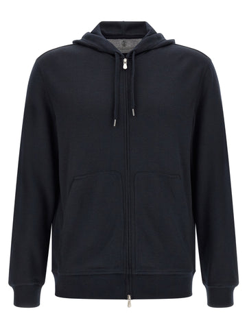 Blue Cashmere Cardigan