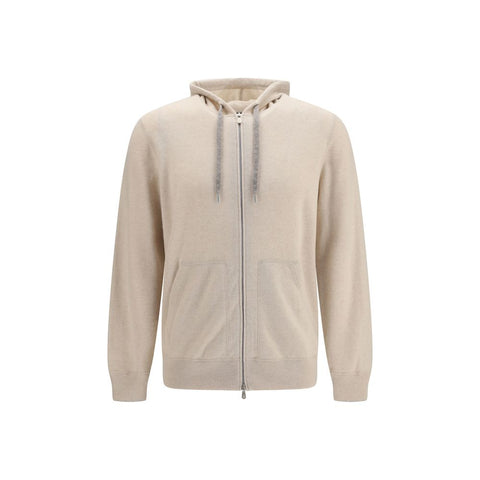 Beige Cashmere Sweatshirt