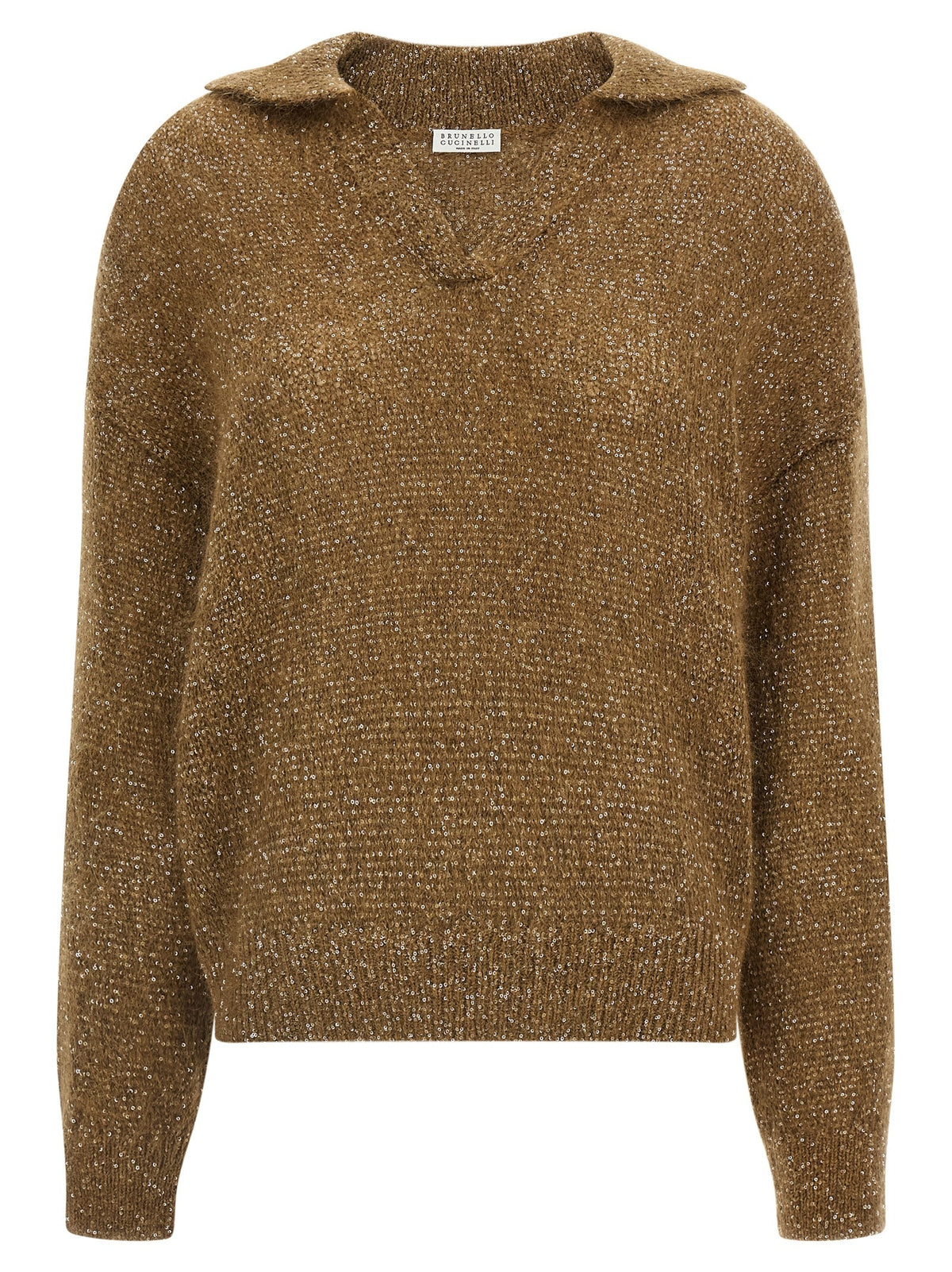 Brown Polyamide Polo Shirt