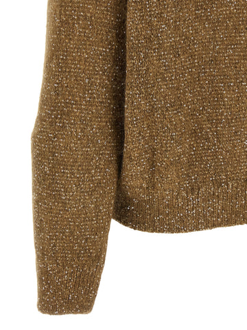 Brown Polyamide Polo Shirt