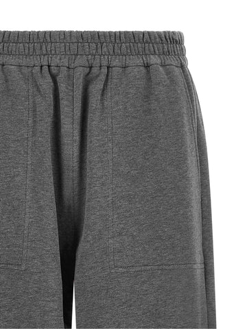 Gray Cotton Joggers (Workout Pants)