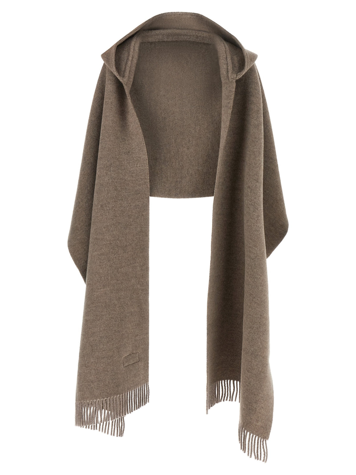 Brown Wool Scarf
