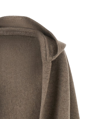 Brown Wool Scarf
