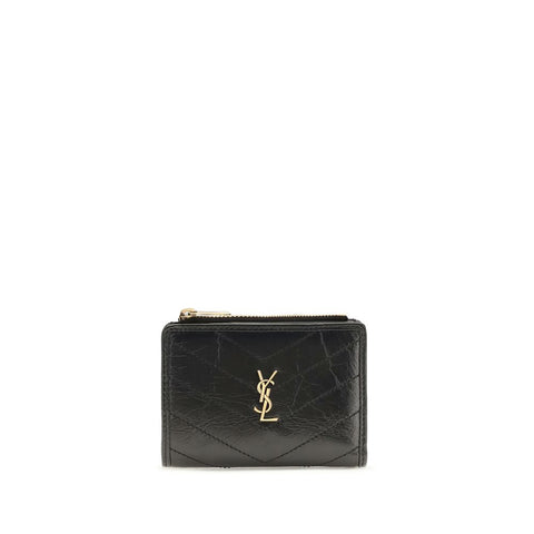Black Calf Leather Bos Taurus Wallet