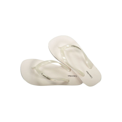 White Polyurethane Women's Sandal