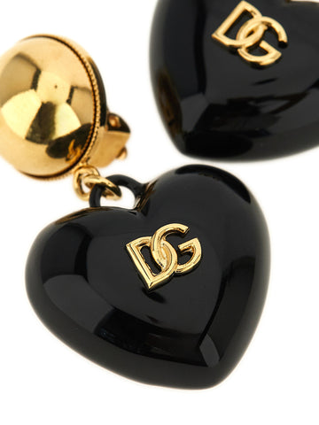 Black Brass Earrings