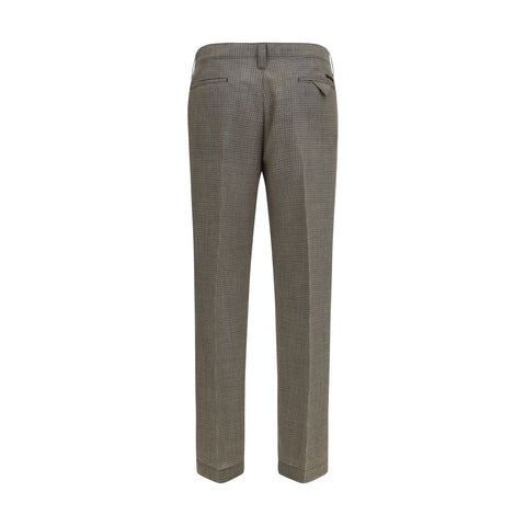 Brown Wool Oves Aries Pants