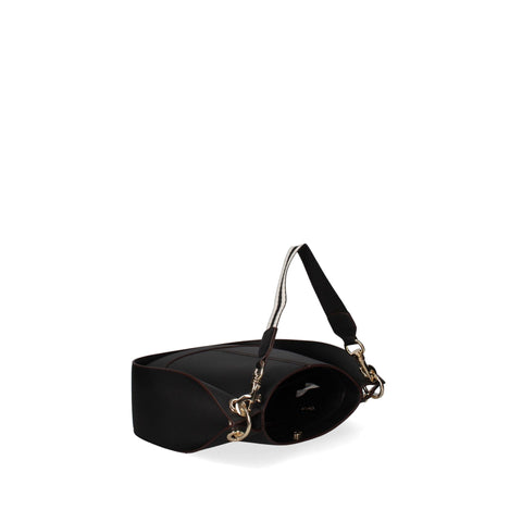 Viola Castellani VC220722423FBG-Nero by Jag Couture London - New York, showcasing a stylish black handbag with sleek design.