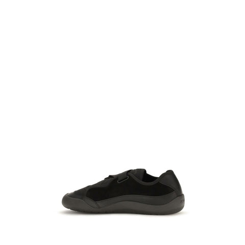 Black Calf Leather Bos Taurus Athletic Sneakers