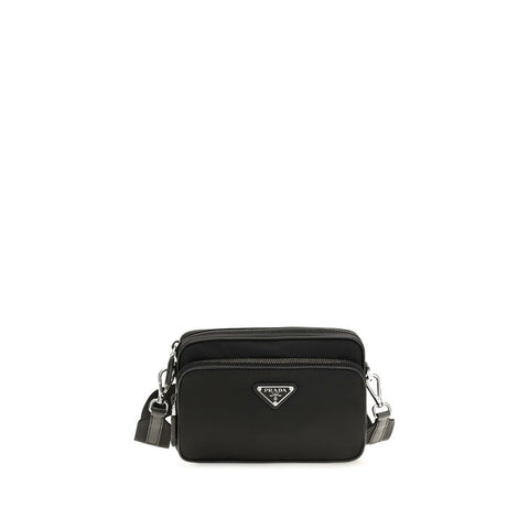 Black Nylon Shoulder Bag