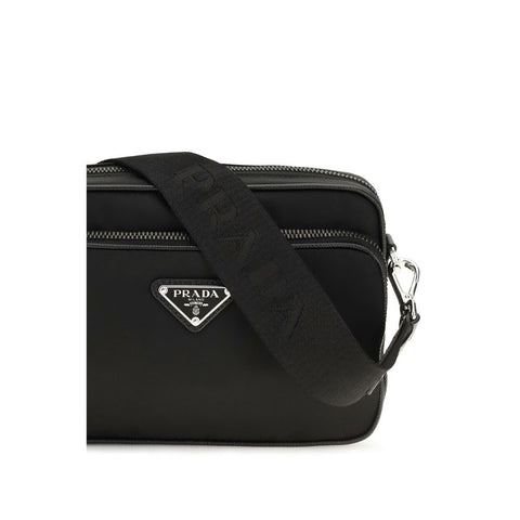 Black Nylon Shoulder Bag