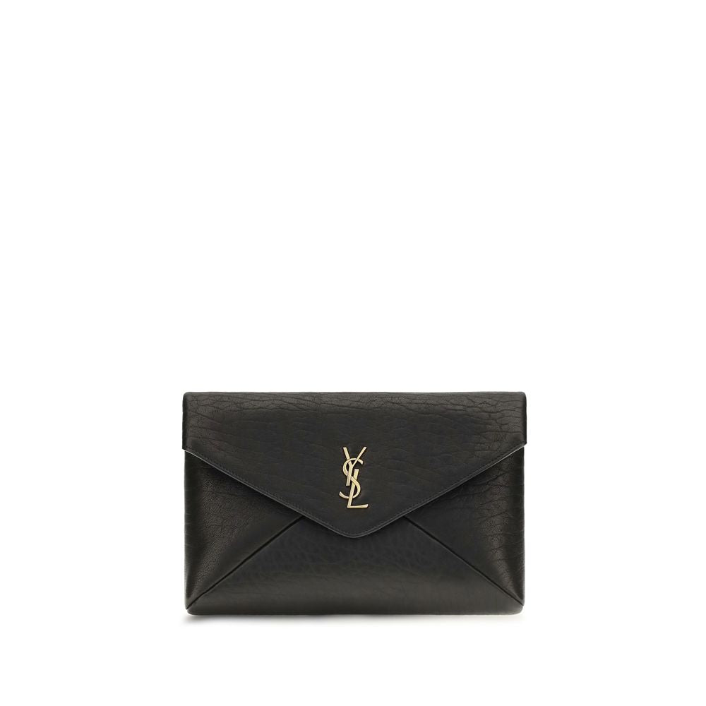 Black Lamb Ovis Aries Clutch Bag