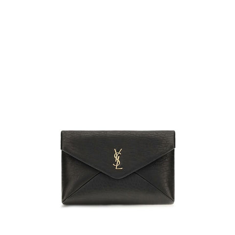 Black Lamb Ovis Aries Clutch Bag