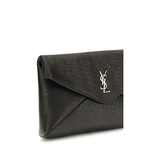 Black Lamb Ovis Aries Clutch Bag