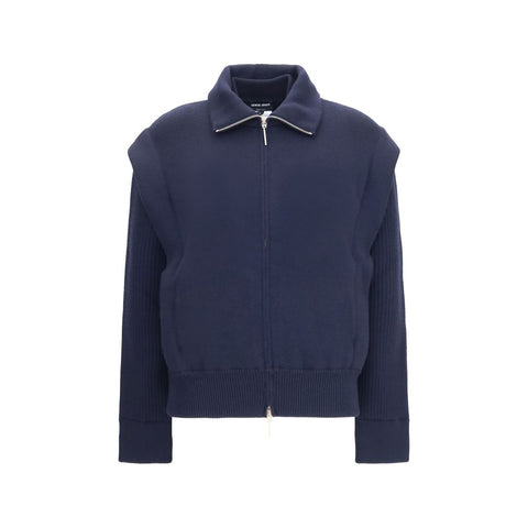 Blue Wool Oves Aries Bomber