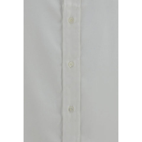 White Cotton Dress Shirt