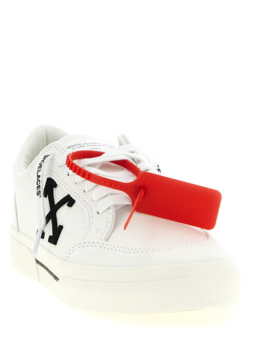 Bicolor Cotton Low Top Sneakers