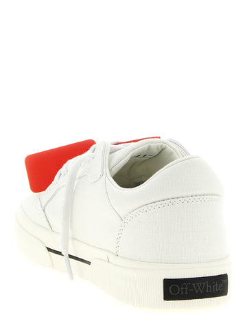 Bicolor Cotton Low Top Sneakers