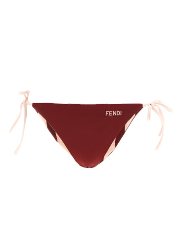 Bordeaux Polyester Bikini