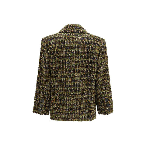 Multicolor Wool Oves Aries Full-Length Jacket