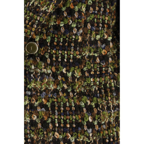 Multicolor Wool Oves Aries Full-Length Jacket