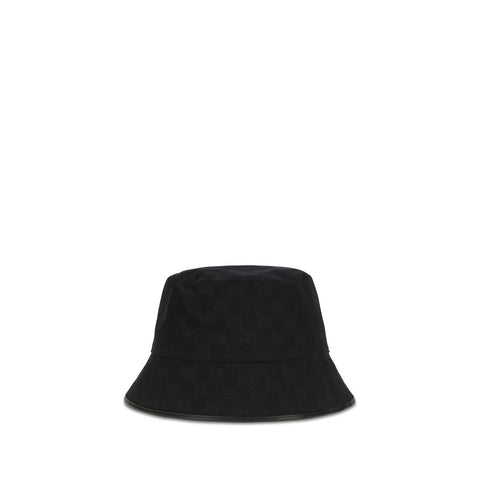 Black Polyester Bucket Hat