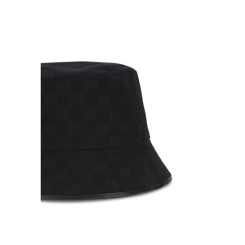 Black Polyester Bucket Hat