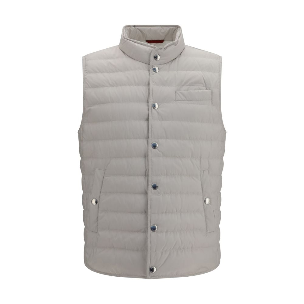 White Polyester Coat