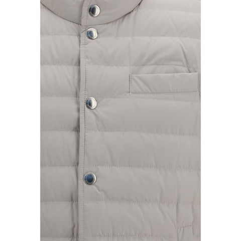 White Polyester Coat