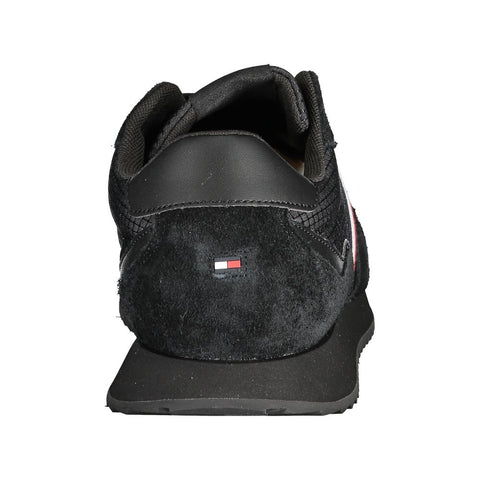 Nero Leather Men Sneaker