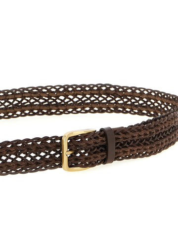 Brown Calfskin Belt