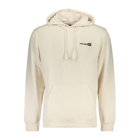 White Cotton Menswear Hoodie