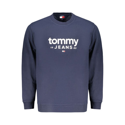 Blue Cotton Men's Sweatshirt