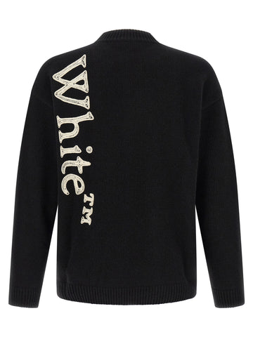 Bicolor Wool Cardigan