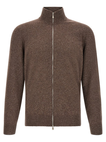 Brown Cashmere Cardigan