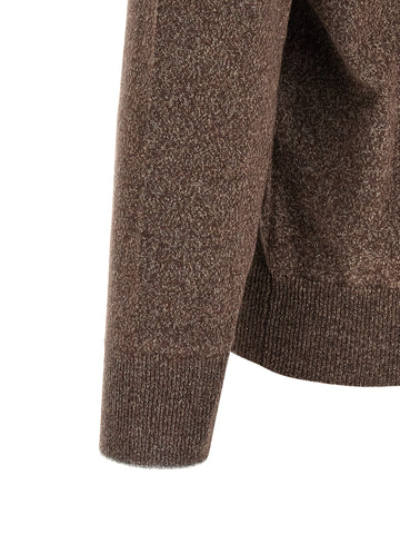Brown Cashmere Cardigan