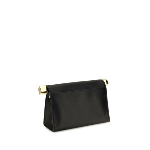 Black Lamb Ovis Aries Shoulder Bag