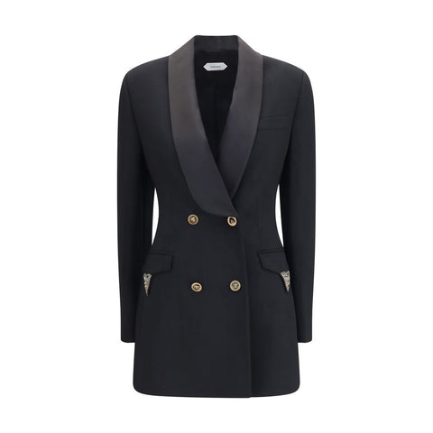 Black Wool Oves Aries Blazer